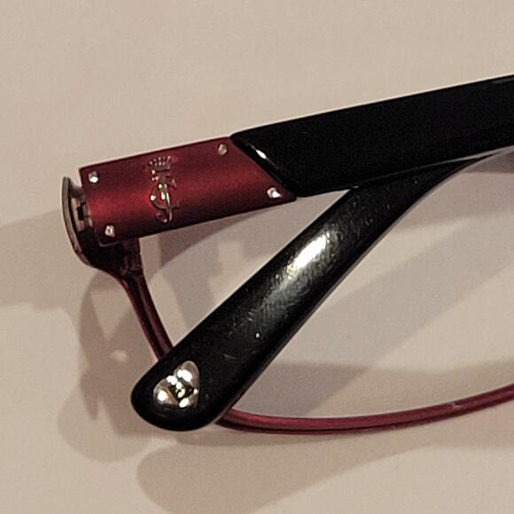 Juicy Couture JU124Black/Red Eyeglasses Frames 52x17x135 - Picture 6 of 15